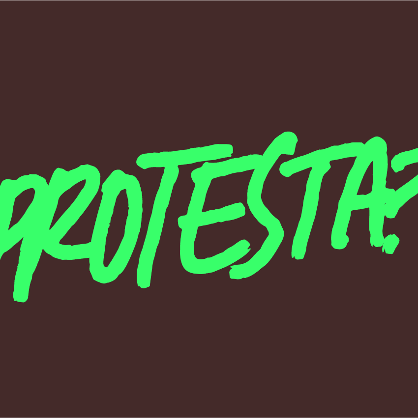 foto di workshop protesta